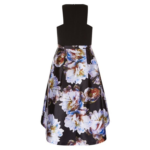 New Plus Size 22 City Chic Floral Occasion Dress - Picture 4 of 4